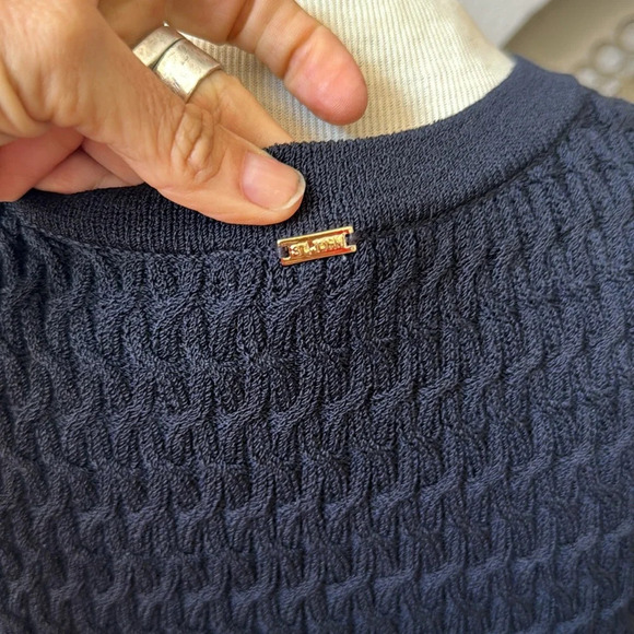 St. John sport knit tank top sweater size xs black - Picture 6 of 12